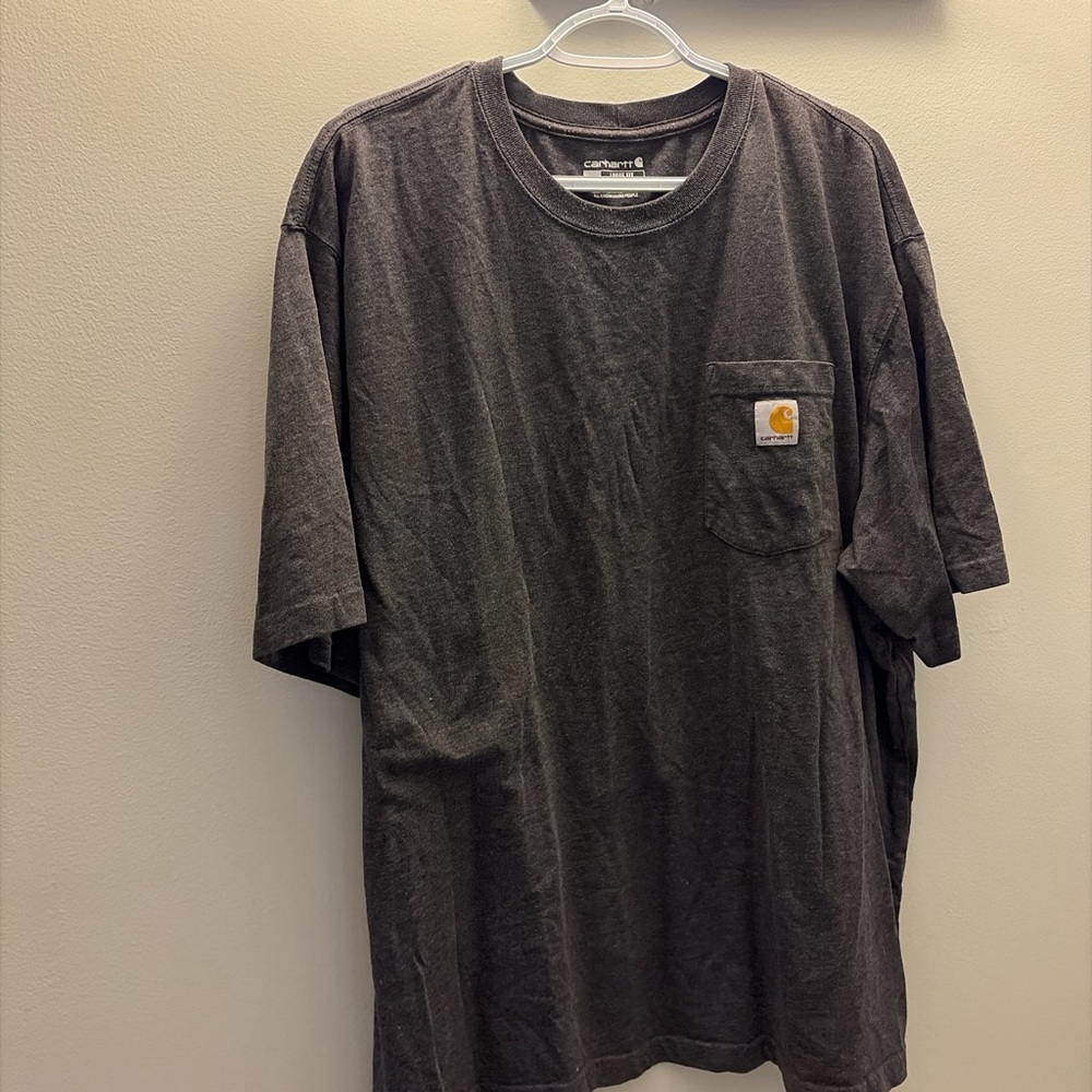 Carhartt Men's Charcoal Short Sleeve Tee